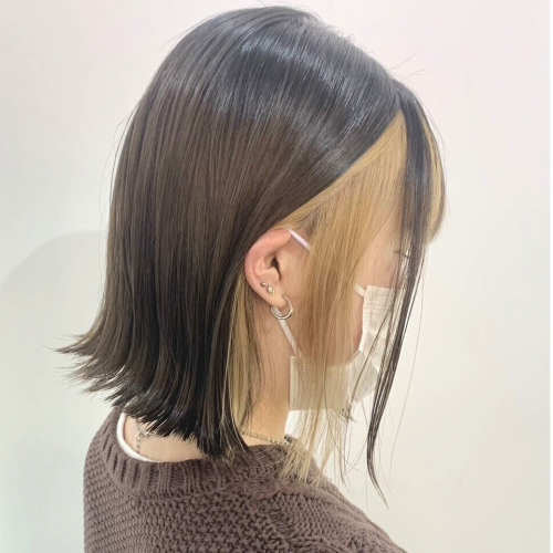 【インナーカラー】ダブルカラー＋トリートメント￥24200