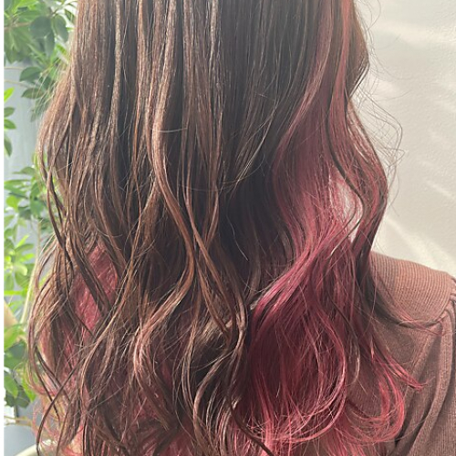 【イヤリングカラー】ダブルカラー＋トリートメント￥19800